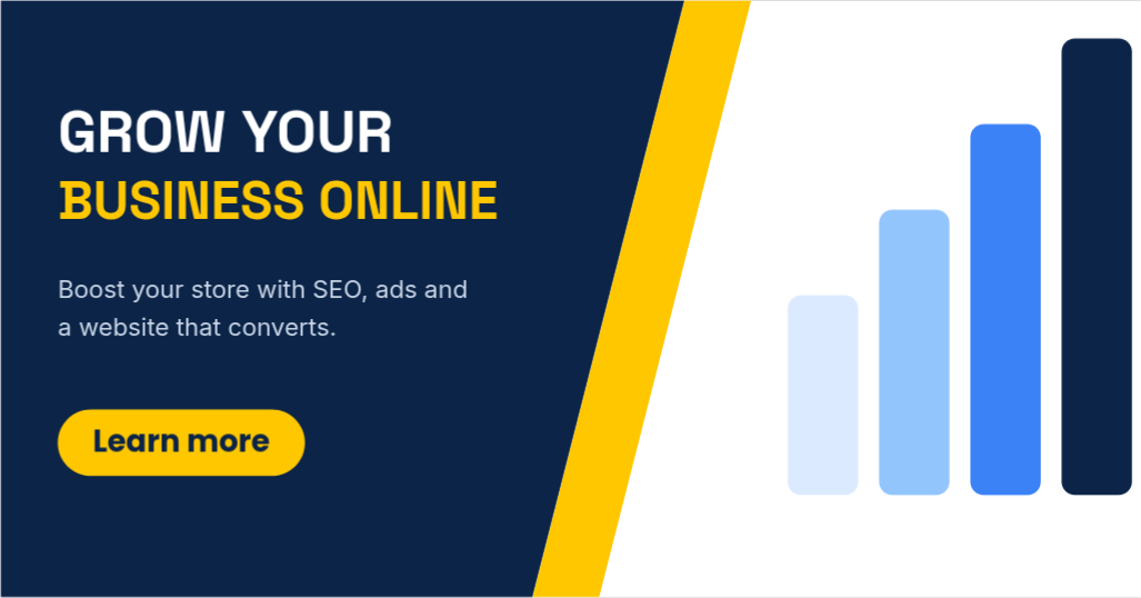 Grow your business — banner
