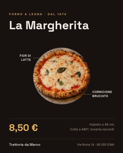 Anteprima del modello La margherita spiegata — post