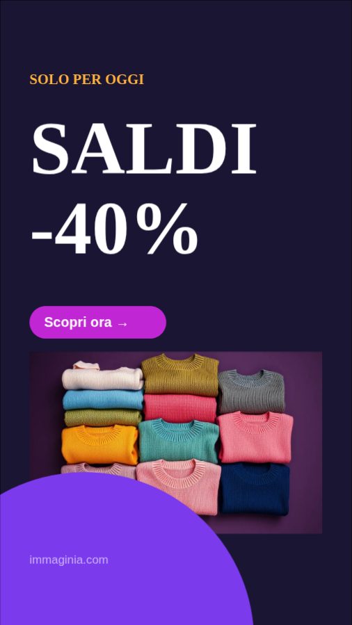 Storia · Saldi -40%